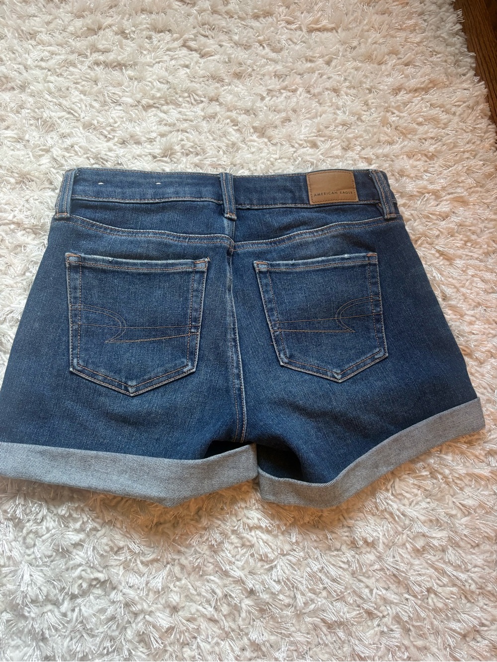 American Eagle Outfitters Dark Indigo “Dream shorts” - Picture 2 of 4
